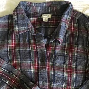 Women’s flannel button down